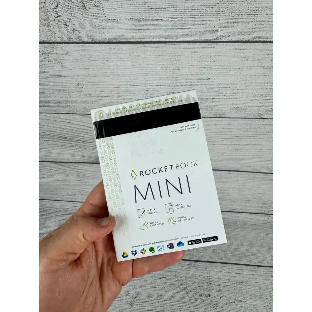 Rocket Book Mini Grid Dot Reusable Smart Notebook